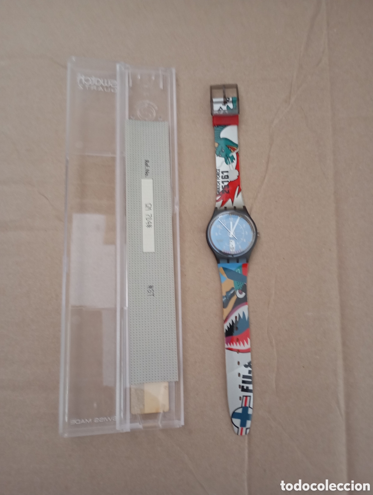 Vintage: RELOJ SWATCH SKY HEROES GM704 VINTAGE EN SU CAJA - SIN USAR