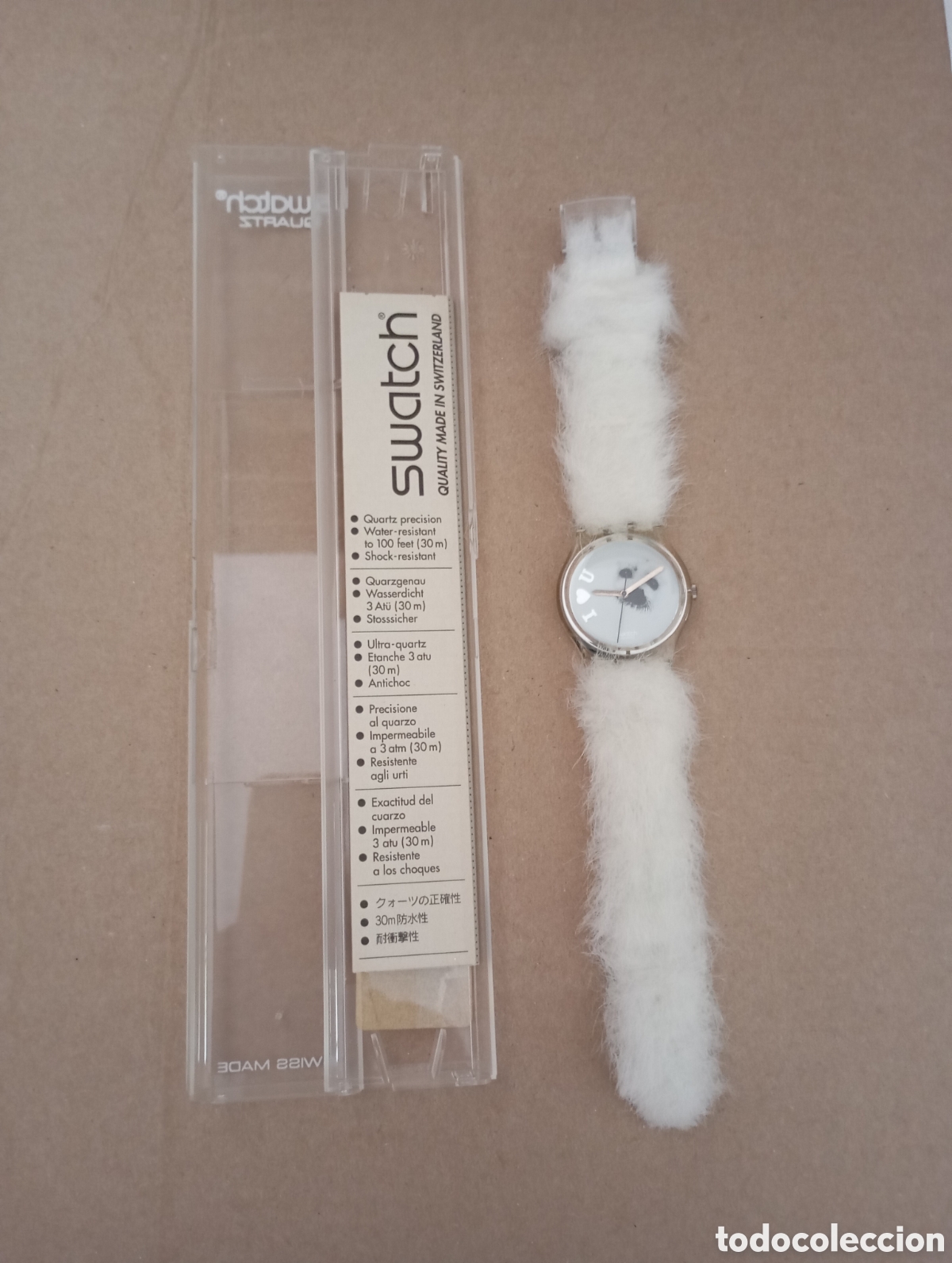 Vintage: RELOJ SWATCH GENT &rdquo;FROZEN TEARS&rdquo; GK202 DE 1995 - SIN USAR