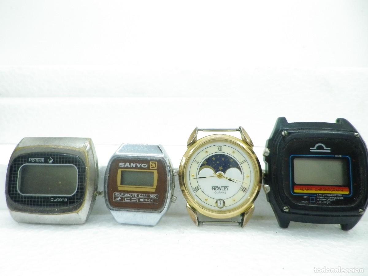 Vintage: LOTE DE RELOJES A&Ntilde;OS 80 Y 90 NO PROBADOS NO TESTADOS SANYO POTENS .. WATCHES