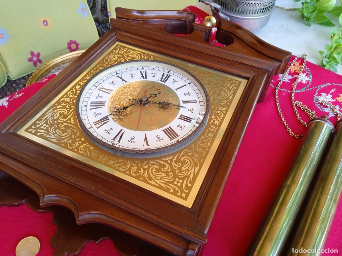 Vintage: Reloj de pared vintage funcionando - Foto 5