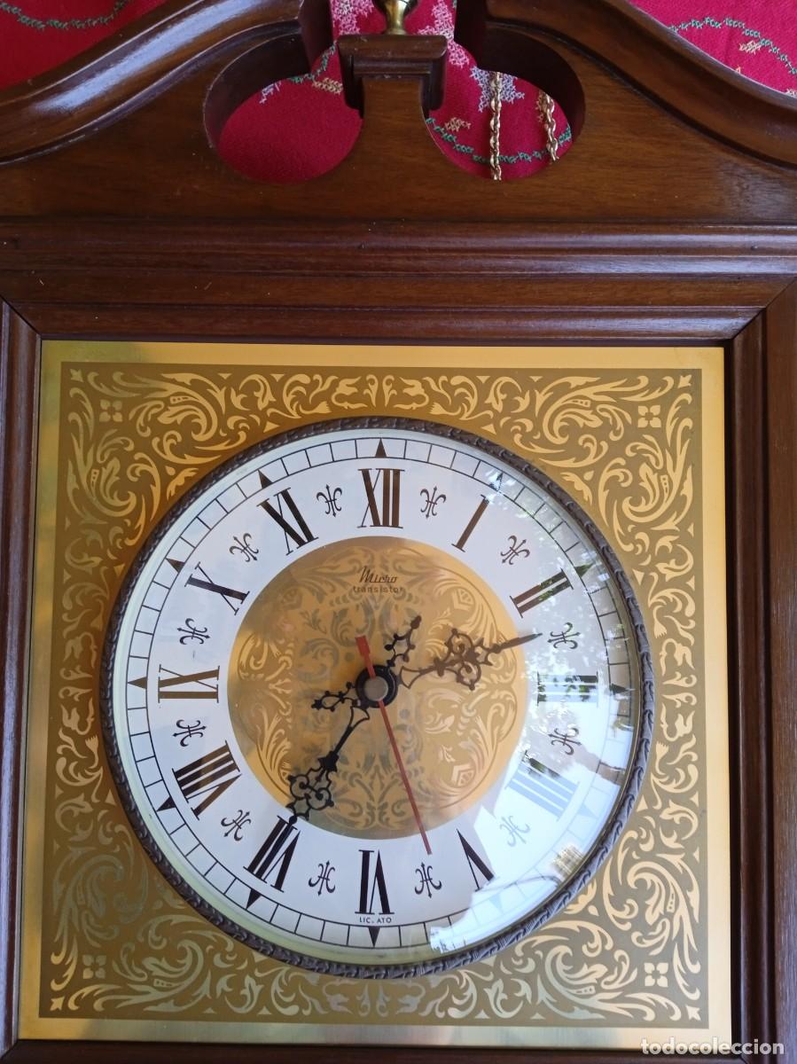 Vintage: Reloj de pared vintage funcionando - Foto 6