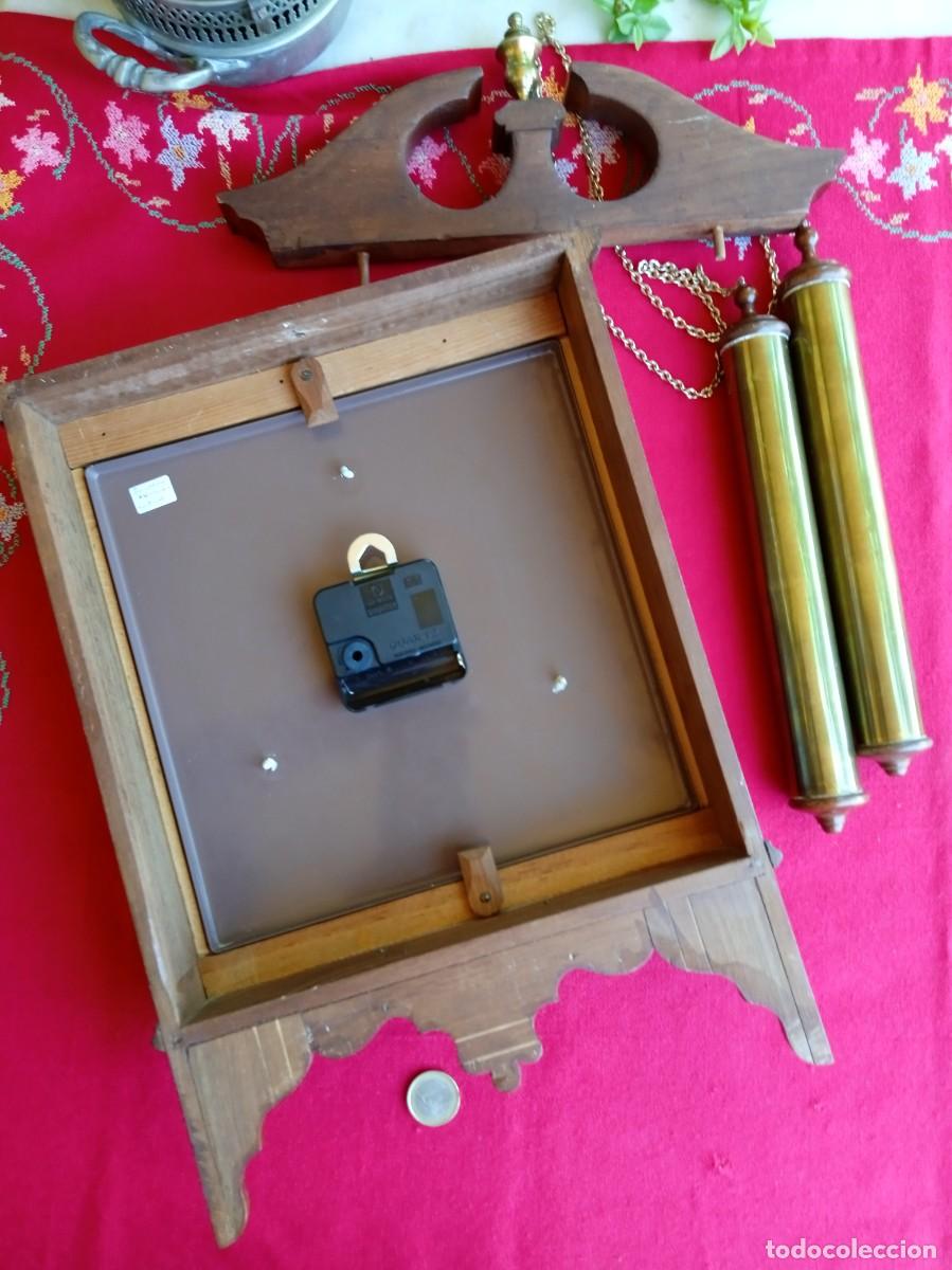 Vintage: Reloj de pared vintage funcionando - Foto 7