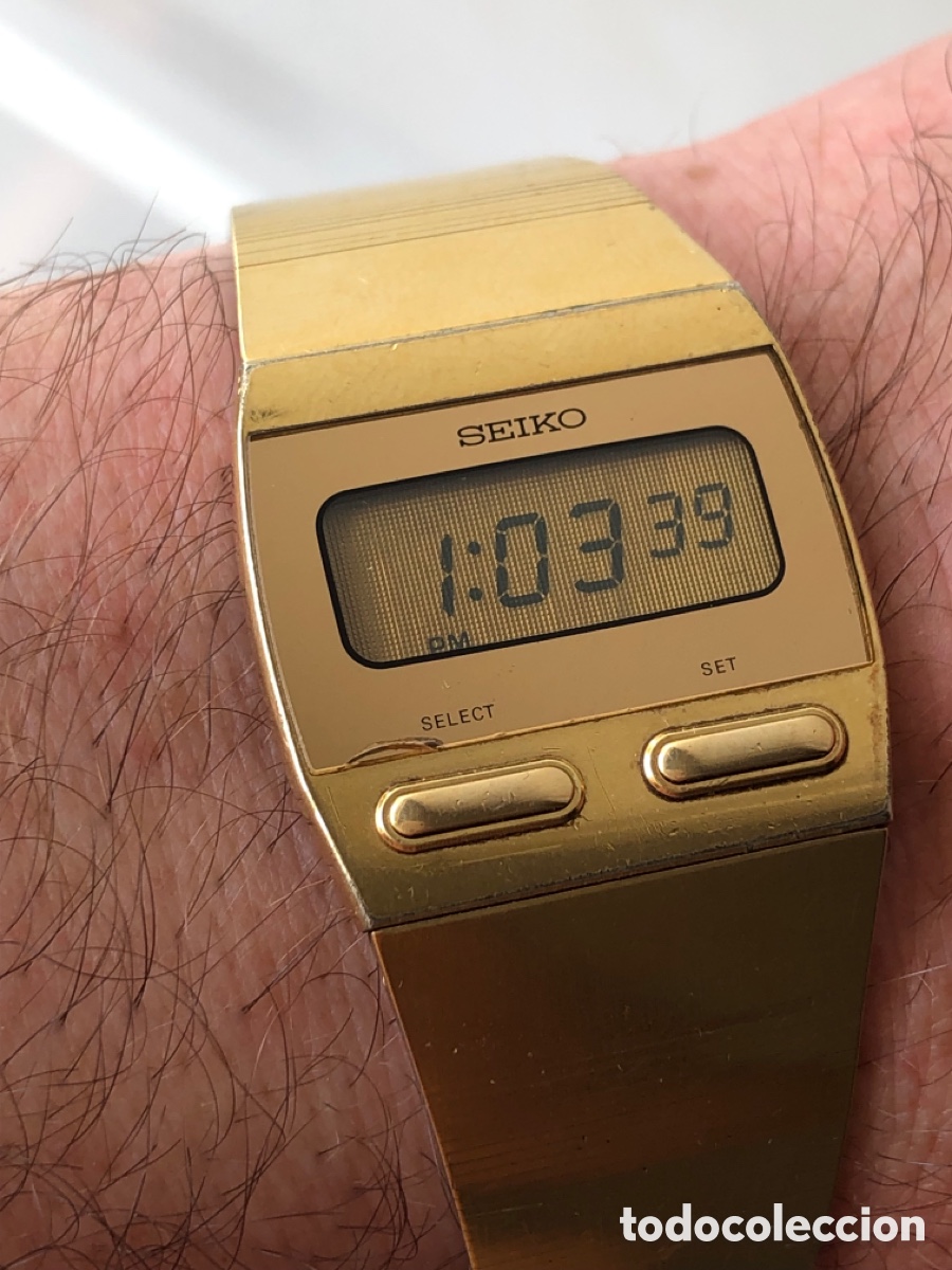 Vintage: Reloj Seiko digital raro ref F-231-4000R