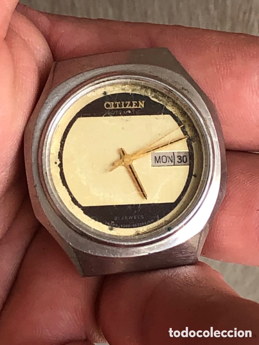 Vintage: Reloj citizen autom&aacute;tico ref 8200A