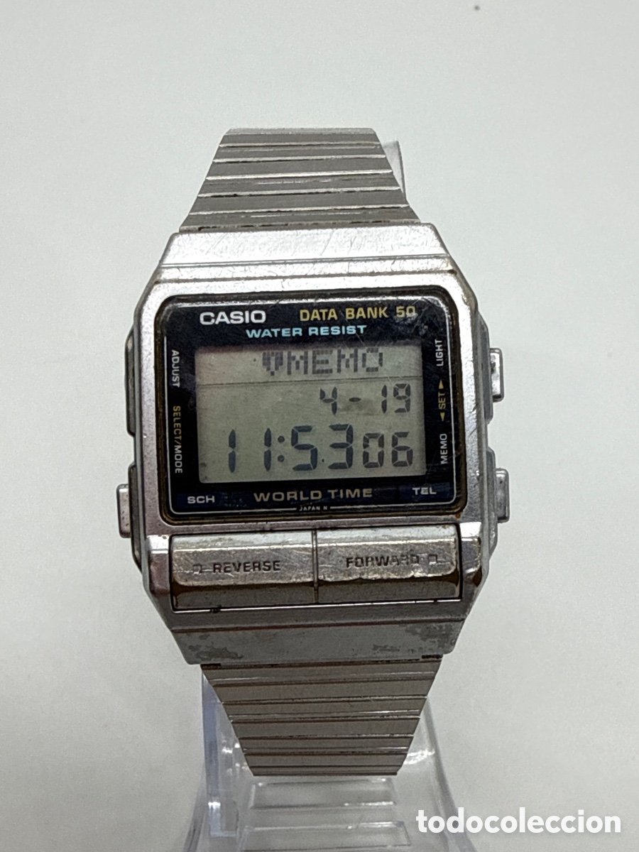 Vintage: Reloj Casio Data Bank