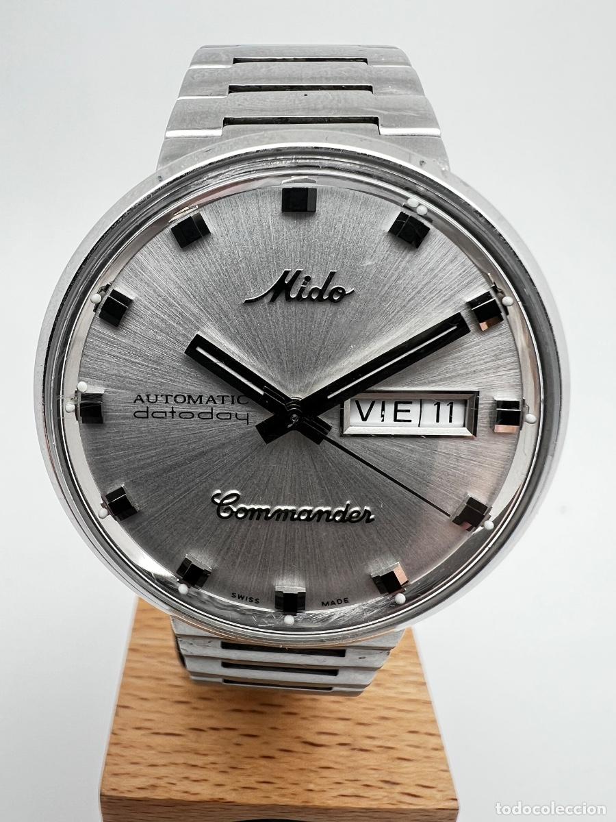 Vintage: Mido Commander Datoday Autom&aacute;tico Vintage