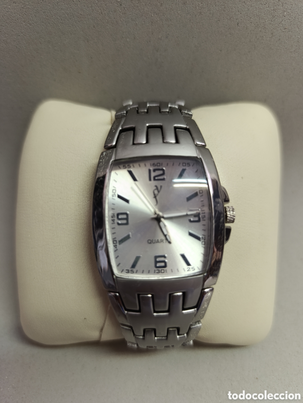 Vintage: RELOJ DE PULSERA CON CAJA CUADRADA. METALICO. QUARTZ