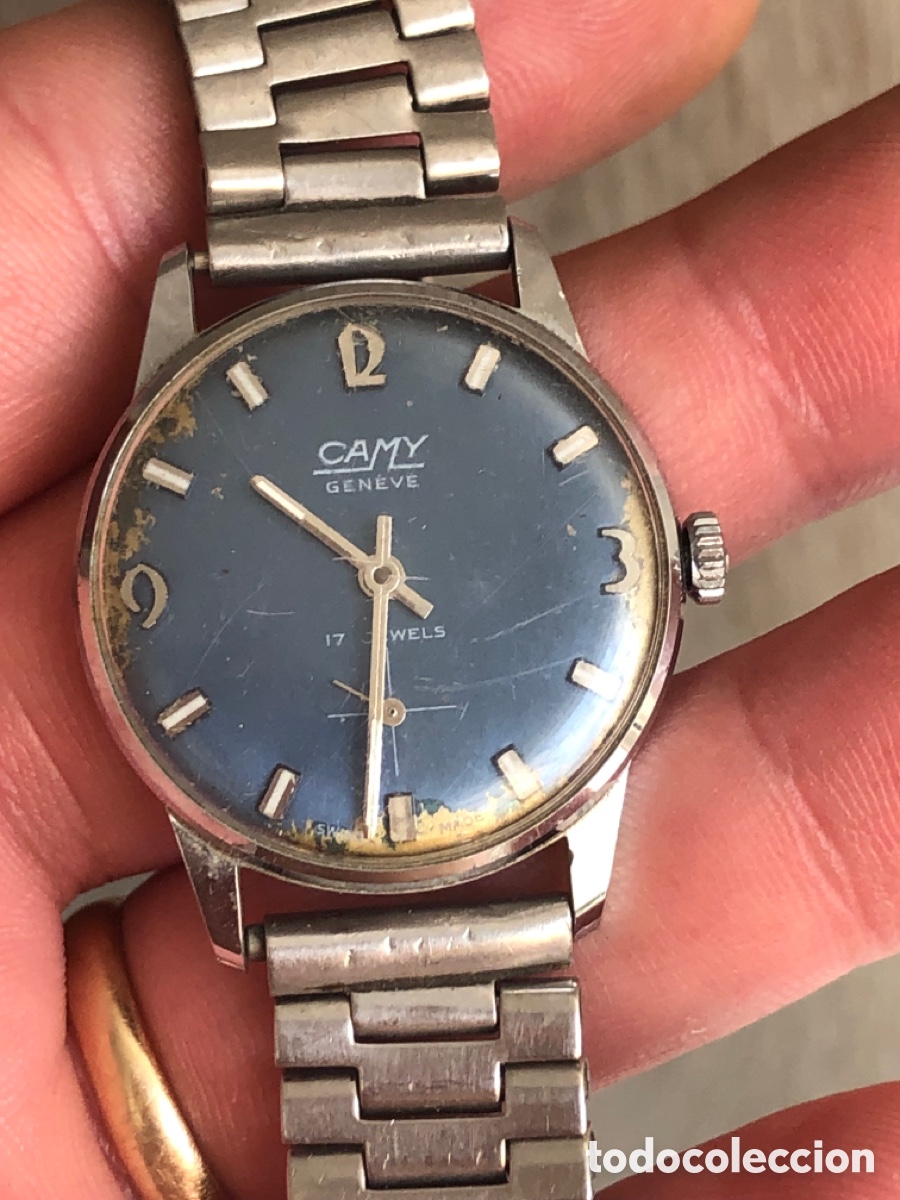 Vintage: Reloj camy de cuerda