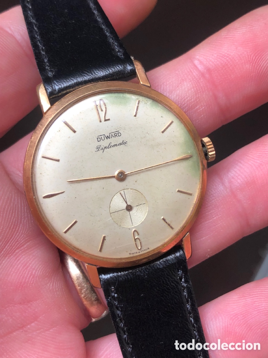 Vintage: Reloj duward diplom&aacute;tic completo