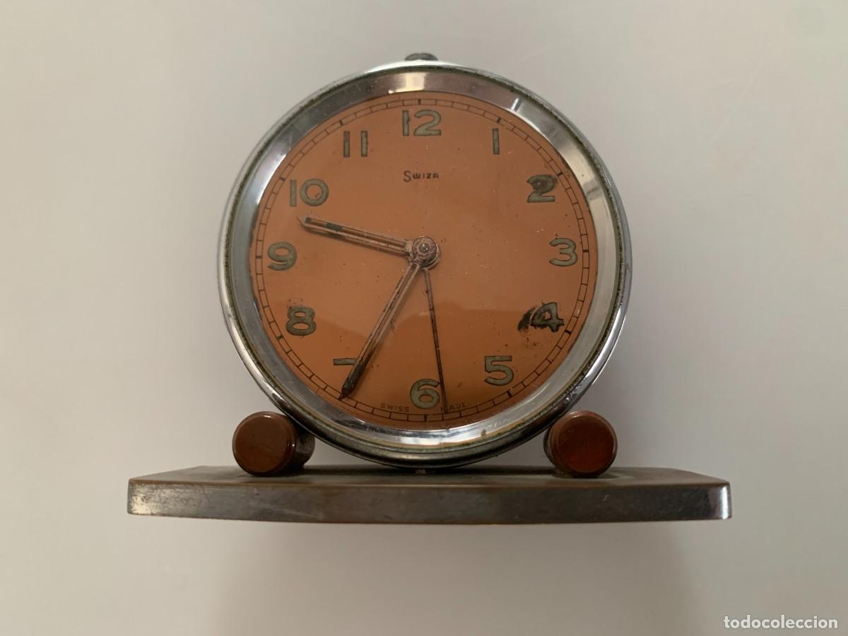 Vintage: Relo Swiza Alarma Despertador Vintage 30s