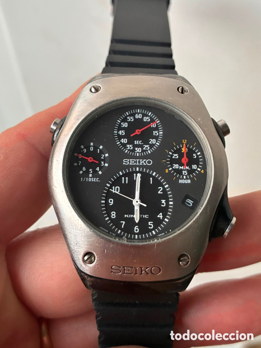 Vintage: Reloj Seiko kinetic raro y caro