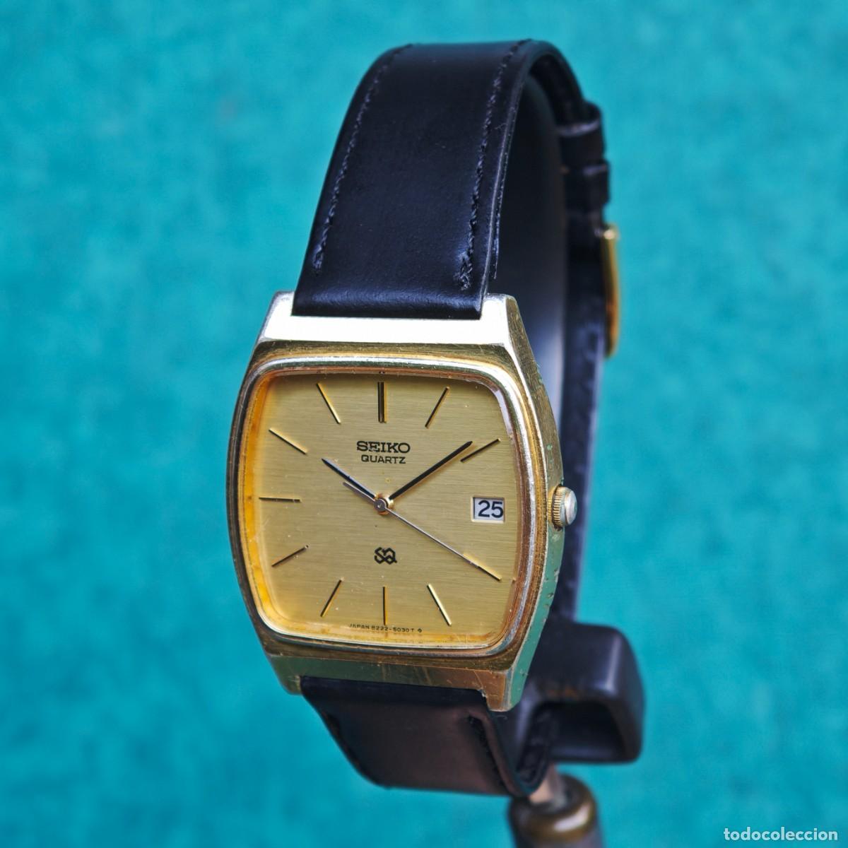 Vintage: SEIKO SQ quartz reloj vintage 8222 montre orologio watch Japan