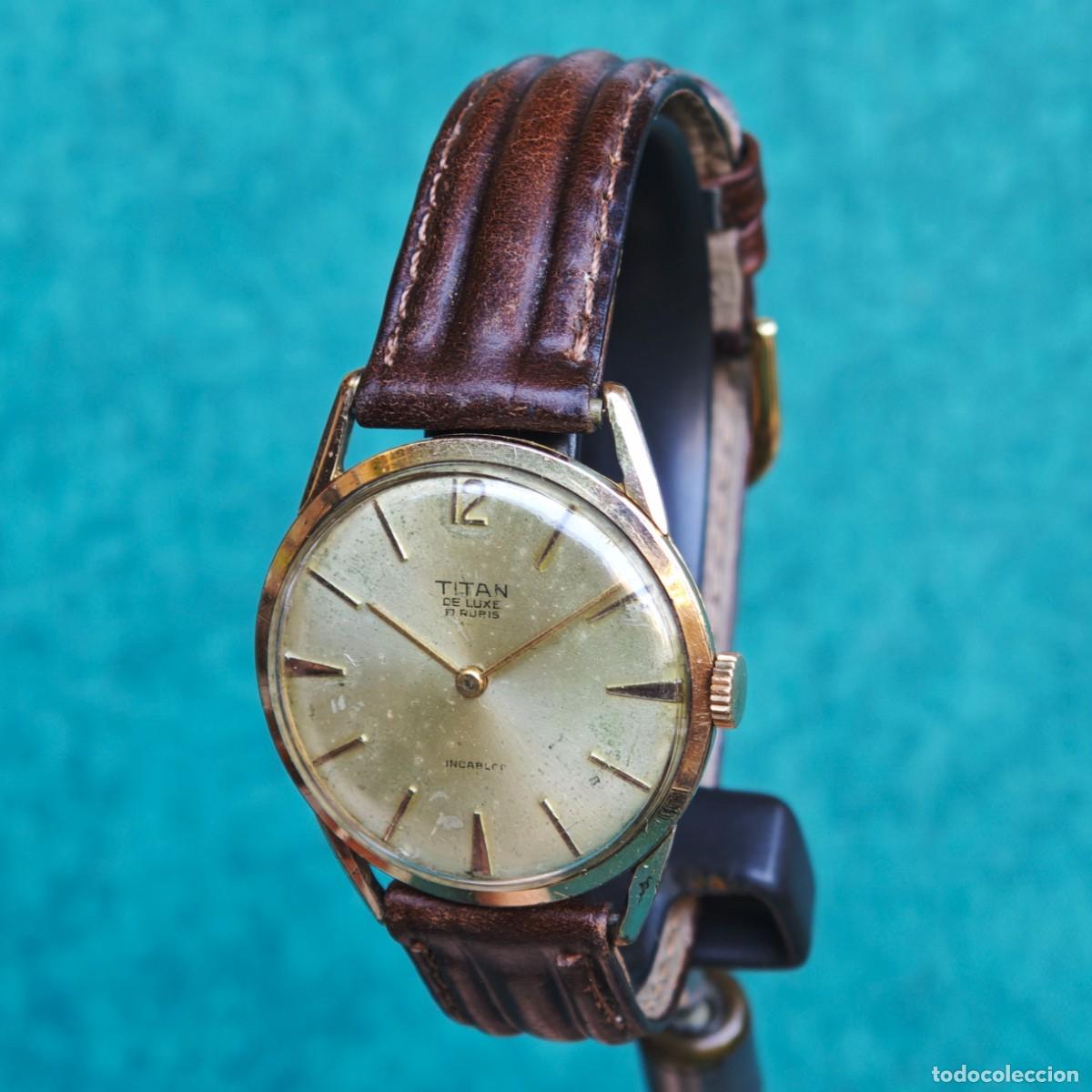 Vintage: TITAN reloj de cuerda vintage Peseux 7000 montre orologio watch swiss