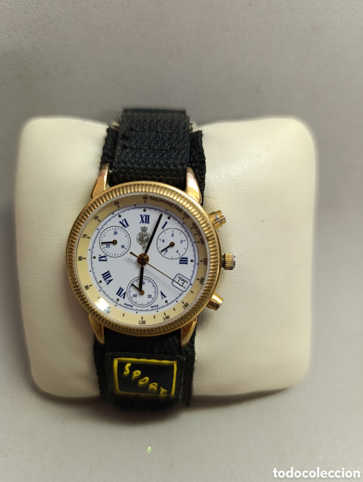Vintage: RELOJ DE PULSERA MODELO DELMA ROYAL GEOGRAPHICAL SOCIETY. SWISS MADE. POSIBLEMENTE ED LIMITADA.