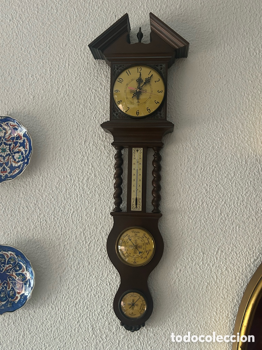 Vintage: Reloj holand&eacute;s Zaanlandse Mitad siglo XX