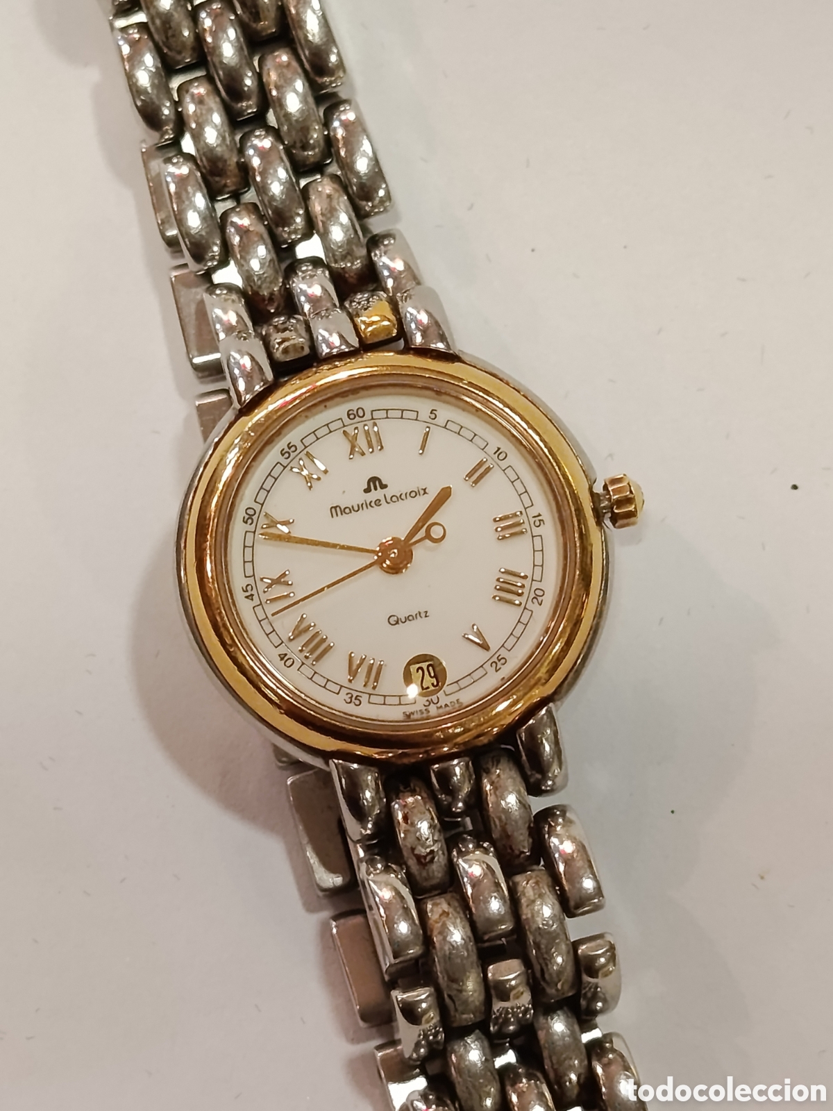 Vintage: Reloj MAURICE LACROIX. 72319. Cuarzo y Acero inoxidable&nbsp;. Mujer