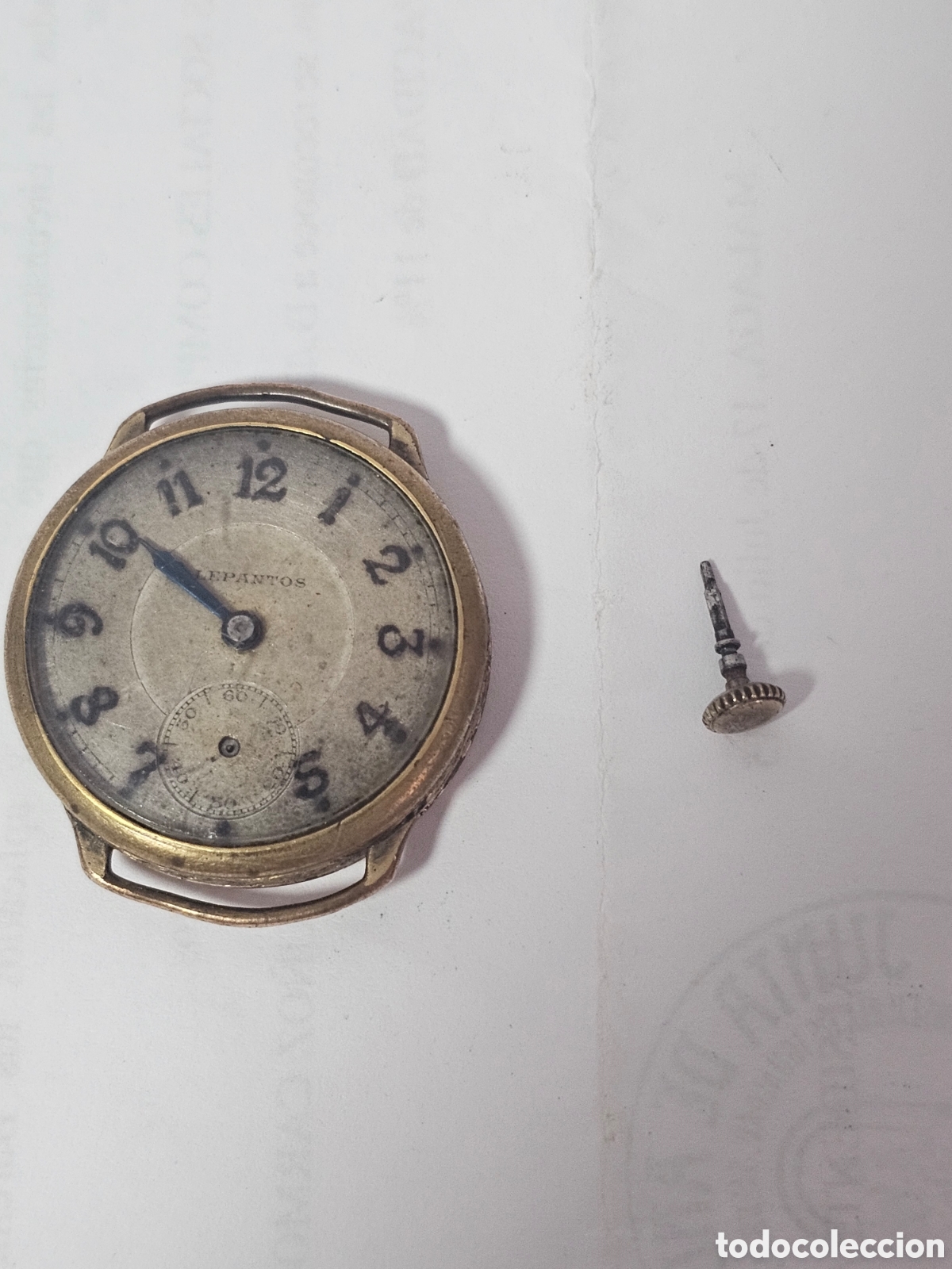 Vintage: Reloj de trinchera lepantos