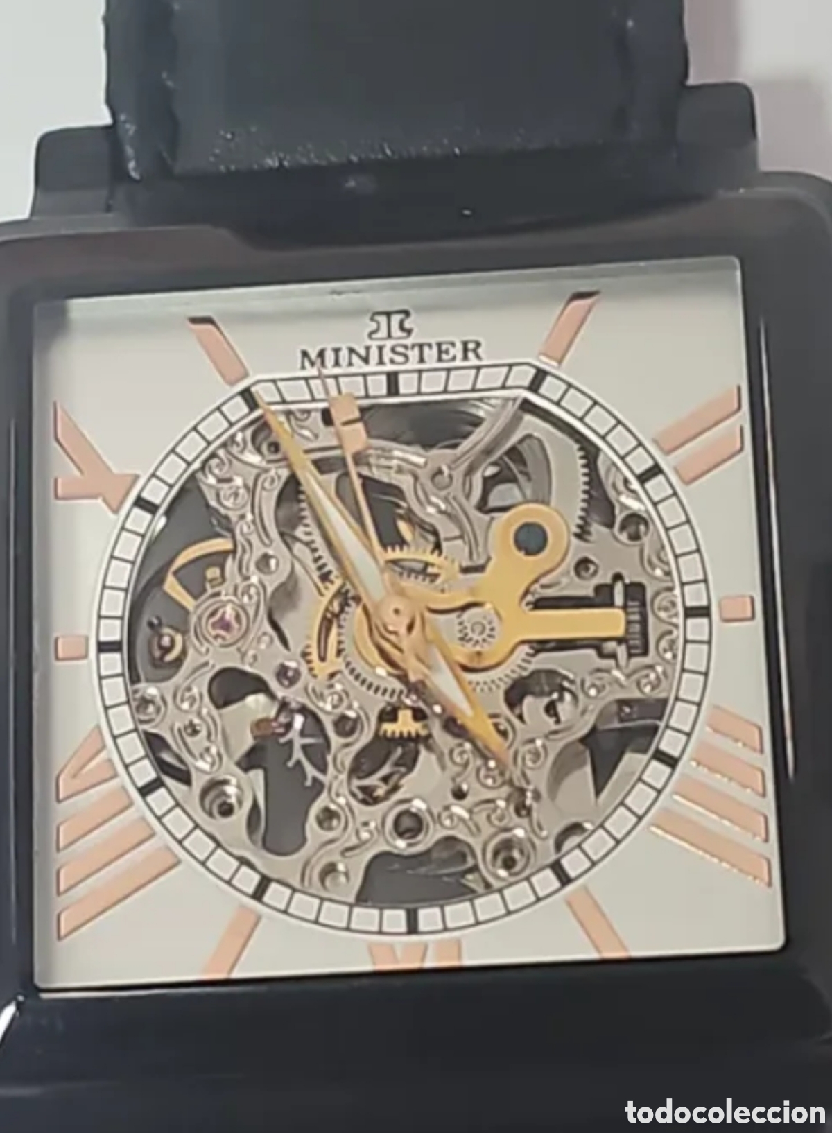 Vintage: Reloj Minister Esqueleto