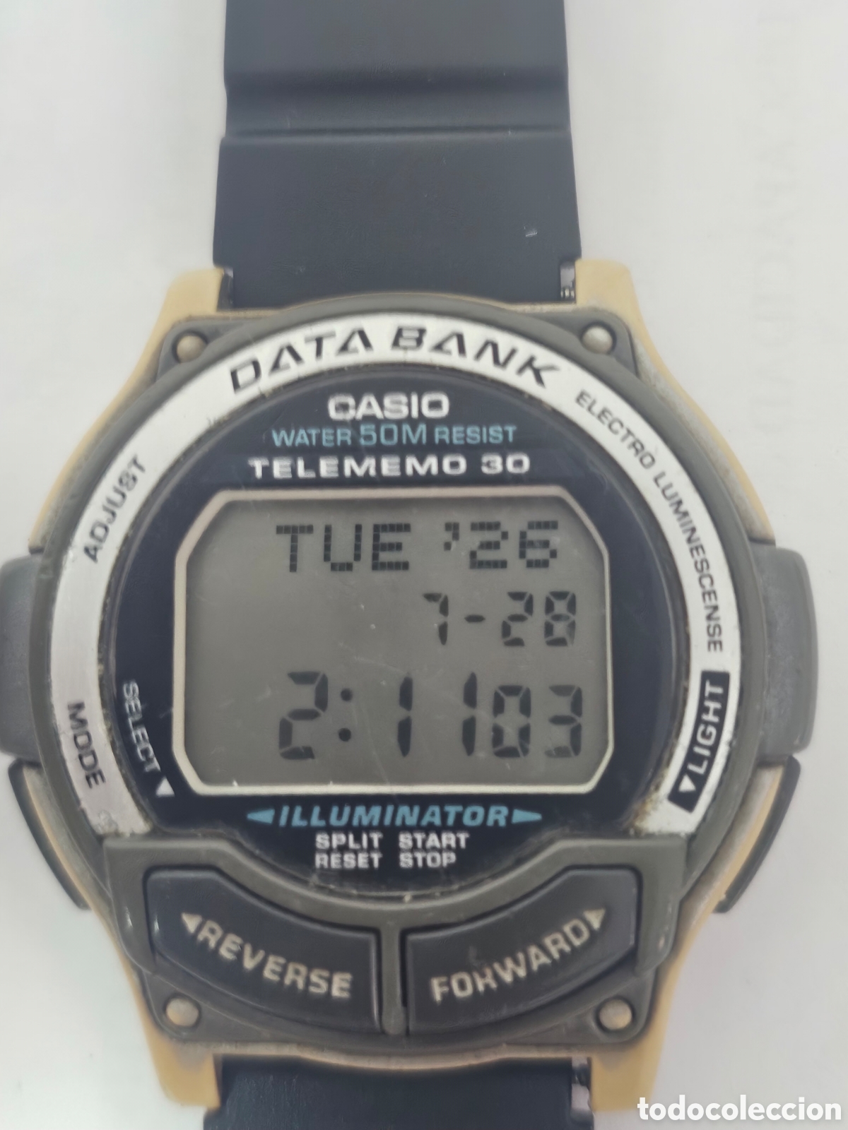 Vintage: Reloj Casio Data Bank