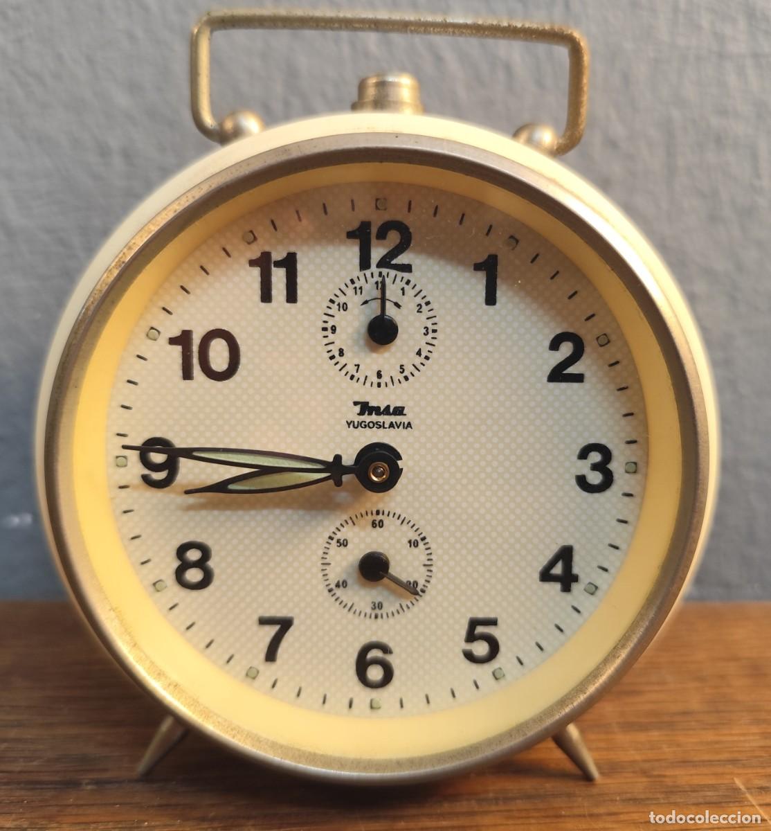 Vintage: Despertador mec&aacute;nico Insa Yugoslavia vintage , no funciona