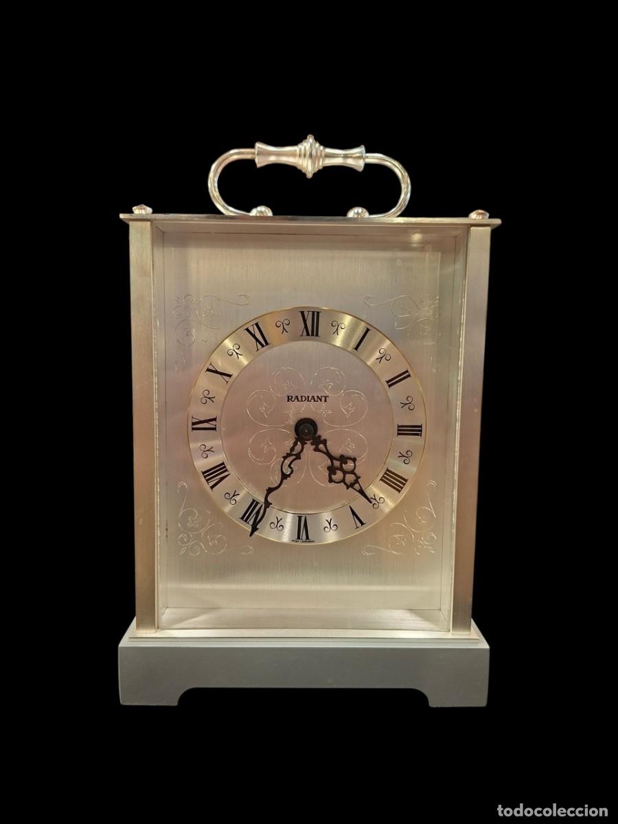 Vintage: RELOJ RADIANT ALEMAN ESTILO CARRIAGE CLOCK EN FUNCIONAMIENTO