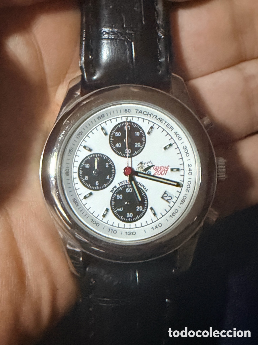 Vintage: Dpw Breitling cron&oacute;metro Geneva. 2001