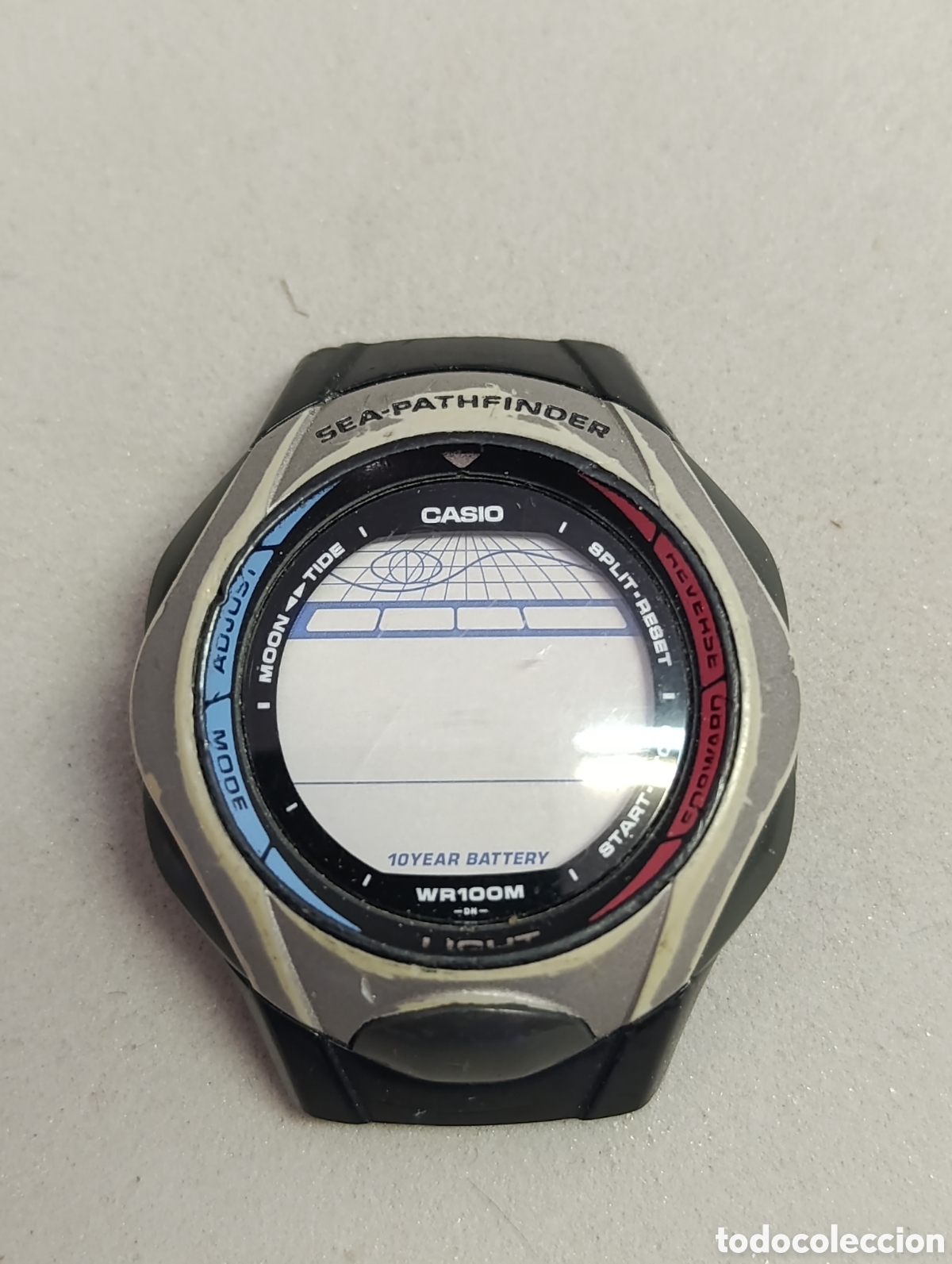 Vintage: RELOJ DE PULSERA CASIO. CAJA. WR 100 M. SEAPATHFINDER. SIN CORREA.