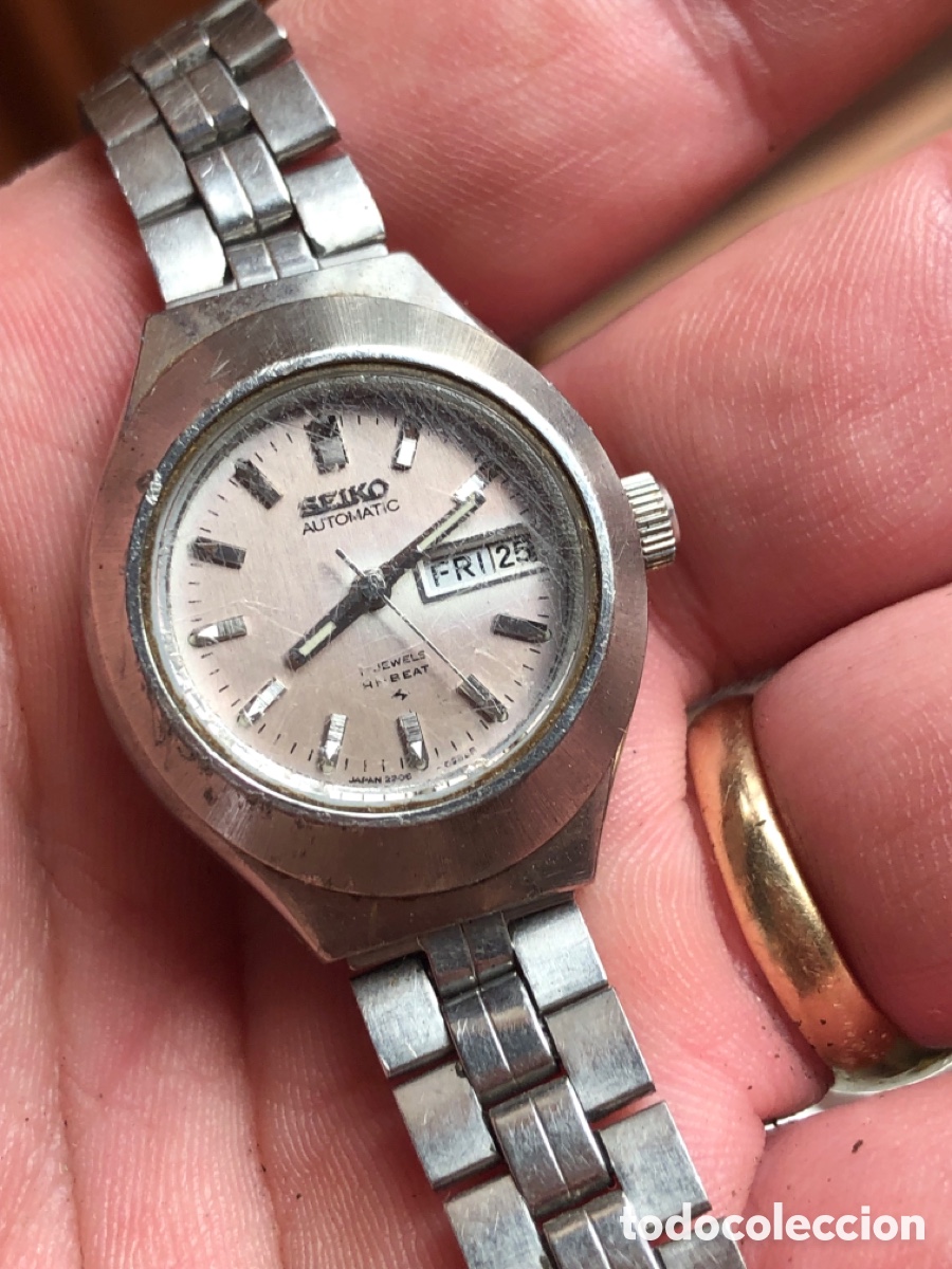 Vintage: Reloj Seiko todo original