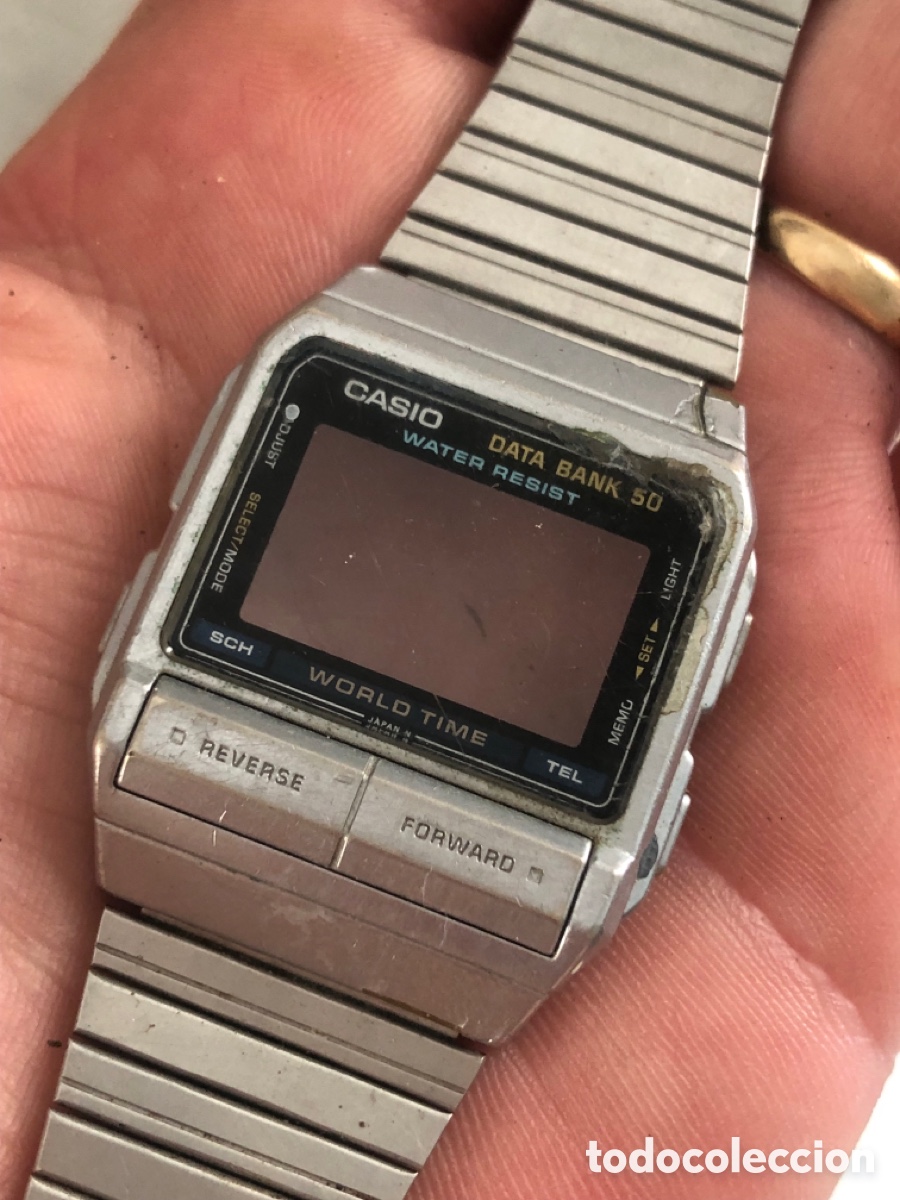 Vintage: Reloj Casio japon&eacute;s databank vintage - Foto 3