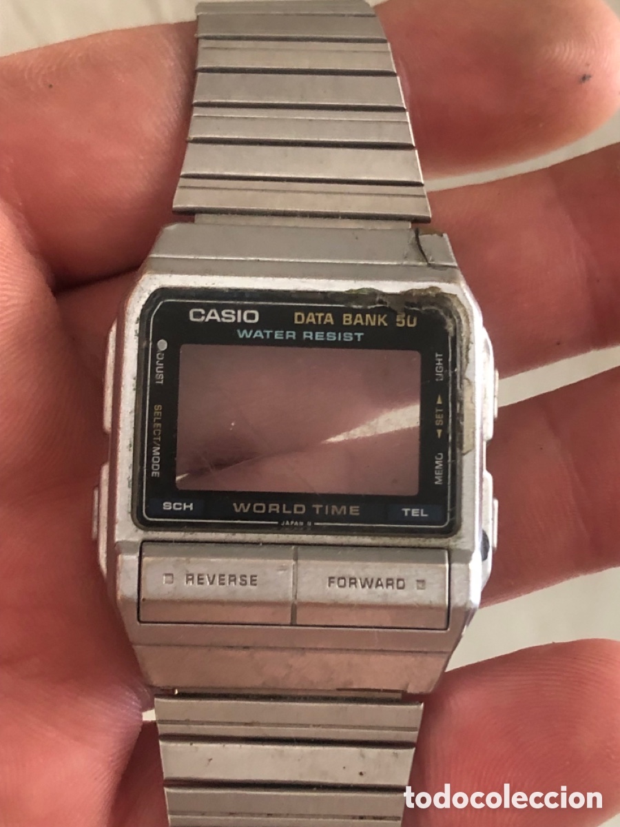 Vintage: Reloj Casio japon&eacute;s databank vintage - Foto 4
