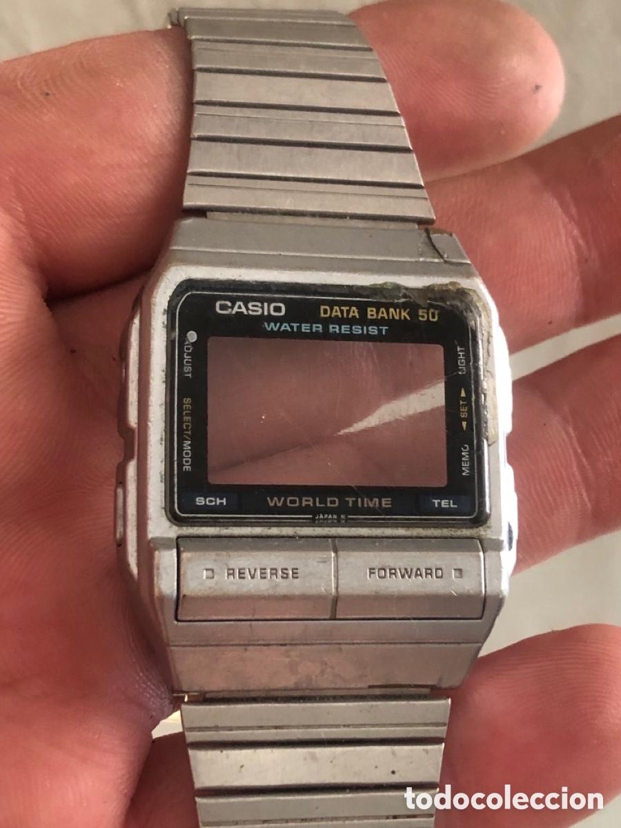 Vintage: Reloj Casio japon&eacute;s databank vintage - Foto 5