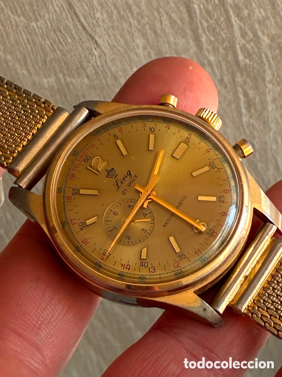 Vintage: Reloj tipo crono stop vintage - Foto 2