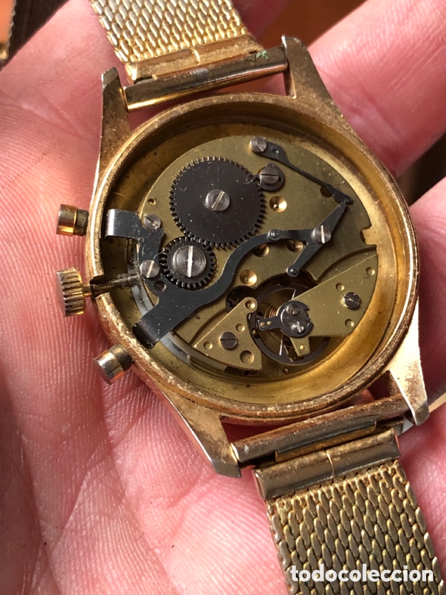Vintage: Reloj tipo crono stop vintage - Foto 4