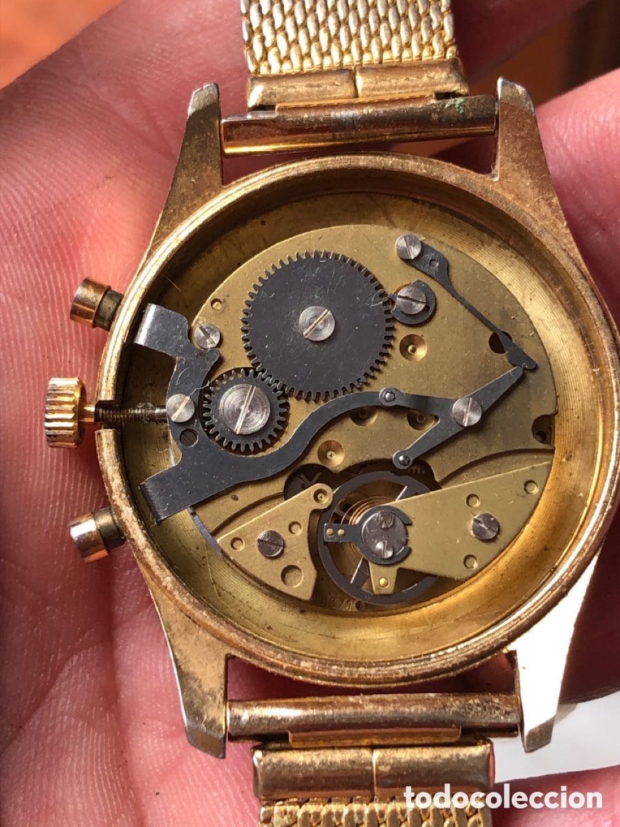 Vintage: Reloj tipo crono stop vintage - Foto 9