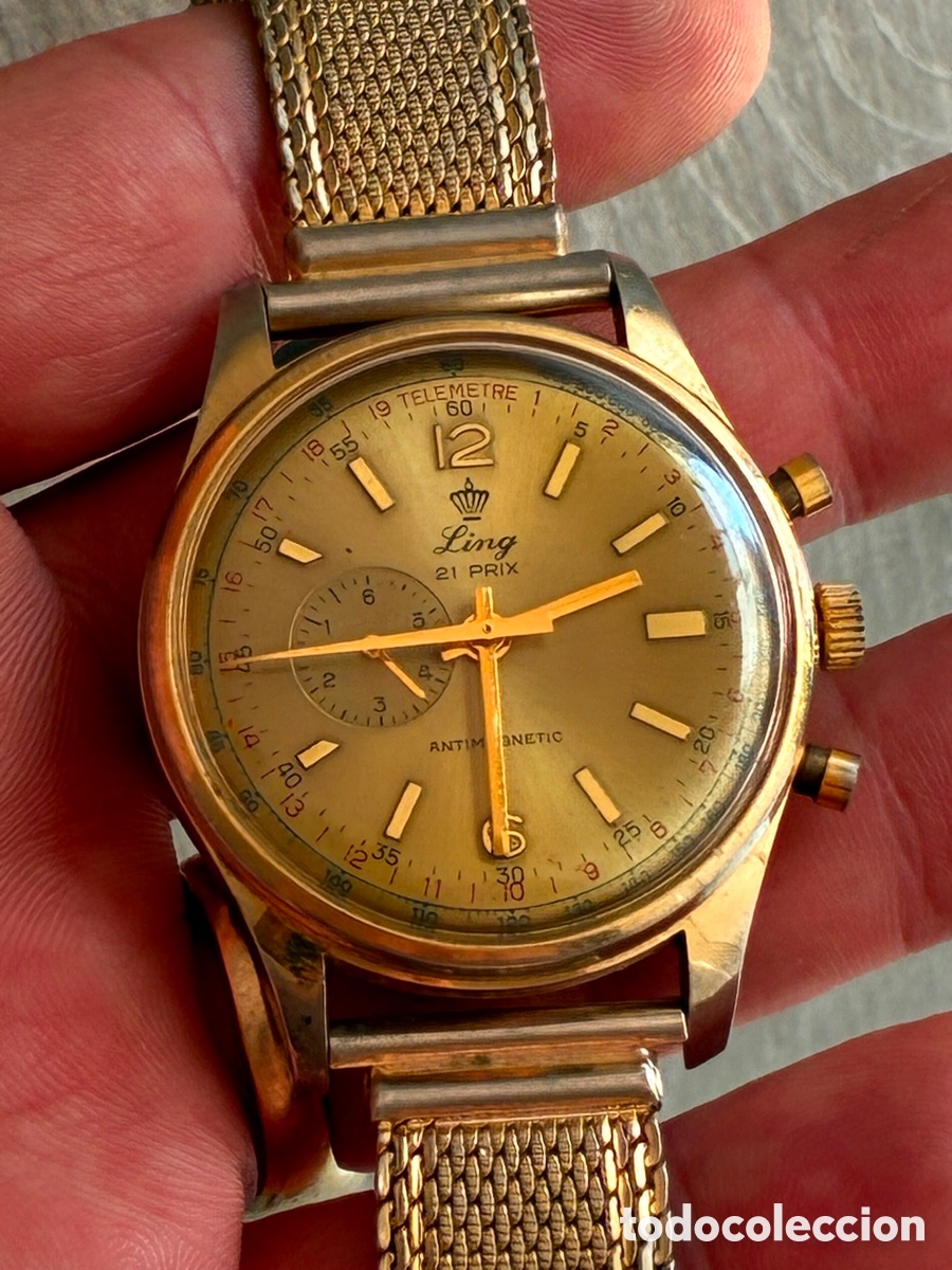 Vintage: Reloj tipo crono stop vintage