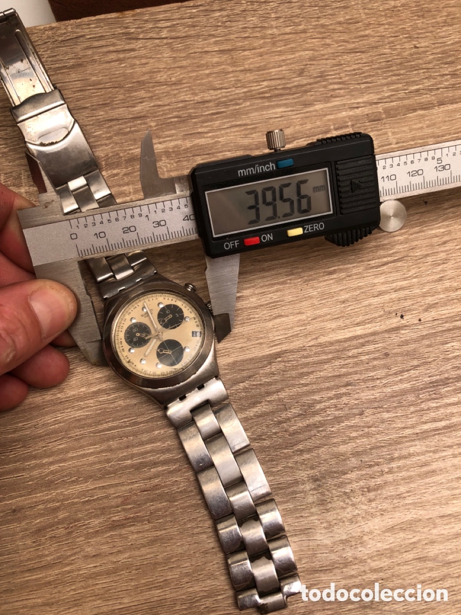 Vintage: Reloj swatch Quartz crono - Foto 3