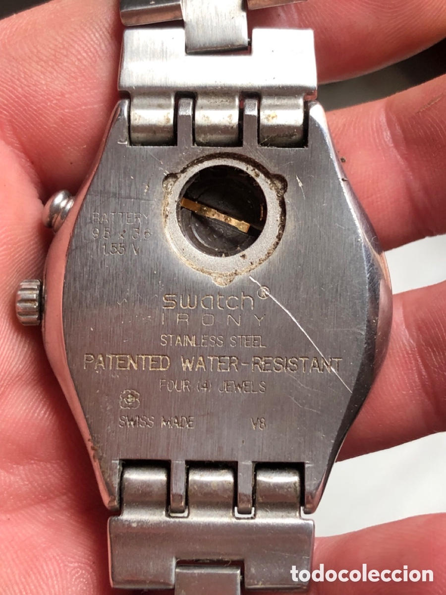 Vintage: Reloj swatch Quartz crono - Foto 5