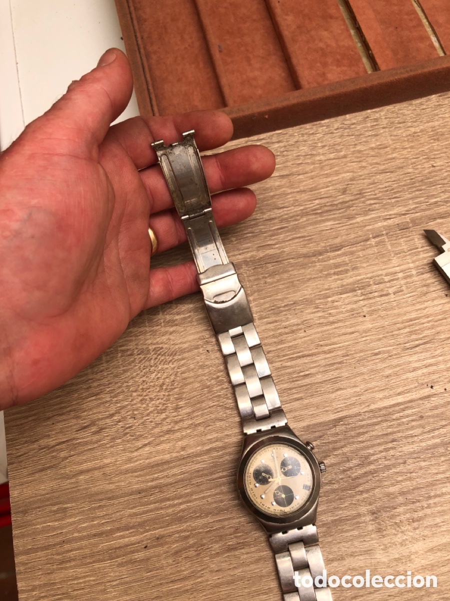 Vintage: Reloj swatch Quartz crono - Foto 6