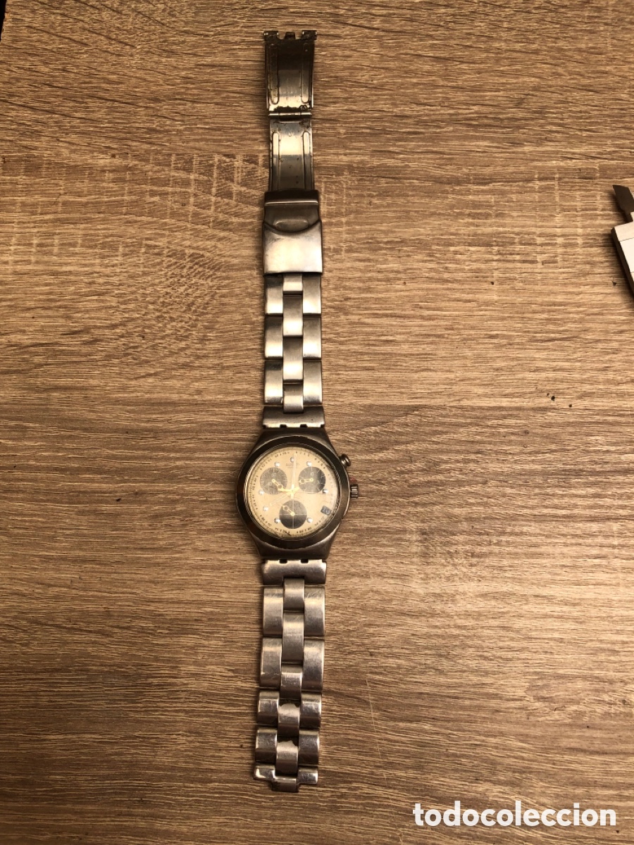 Vintage: Reloj swatch Quartz crono - Foto 7