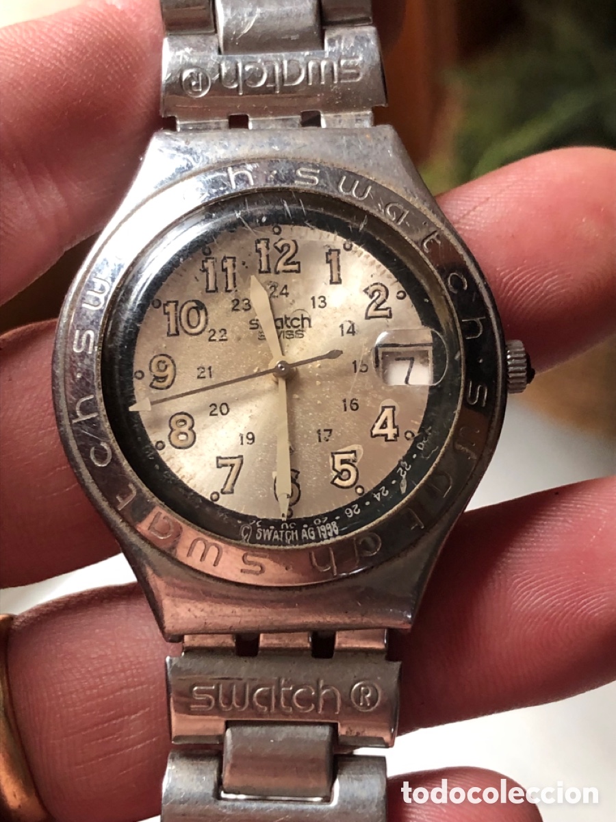 Vintage: Reloj swatch suizo todo original