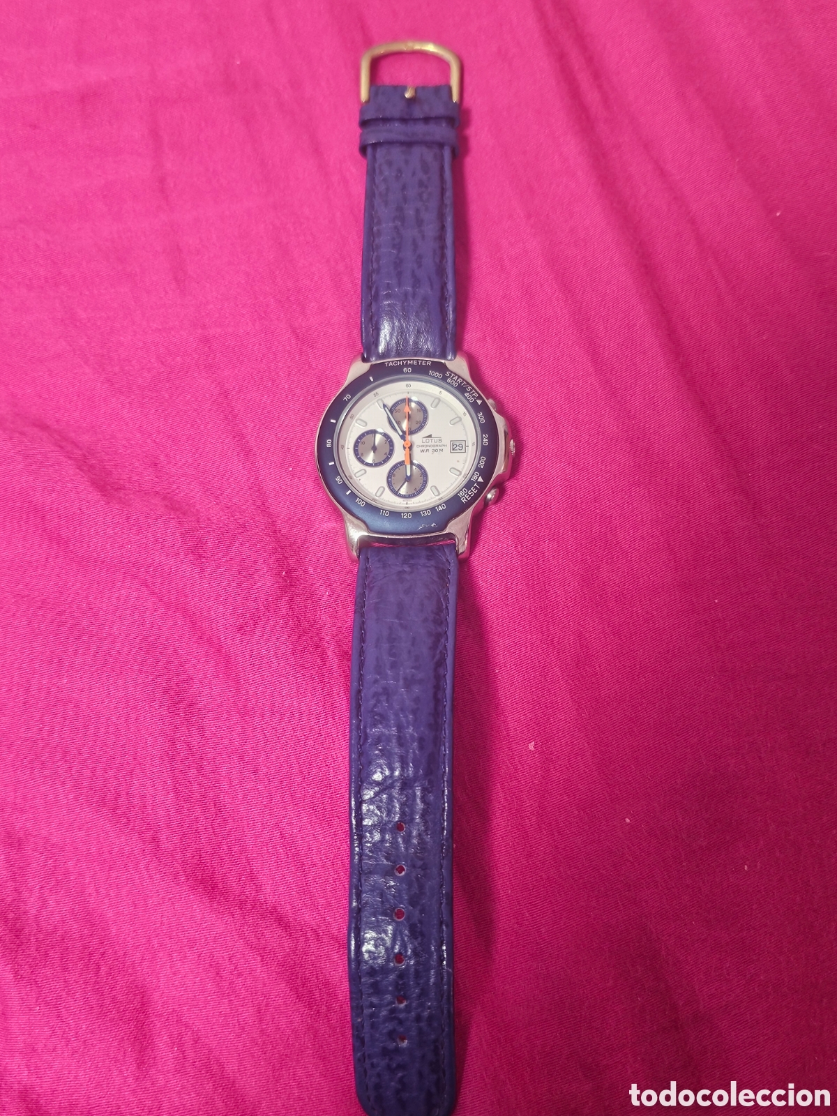 Vintage: Reloj lotus Tachymetre