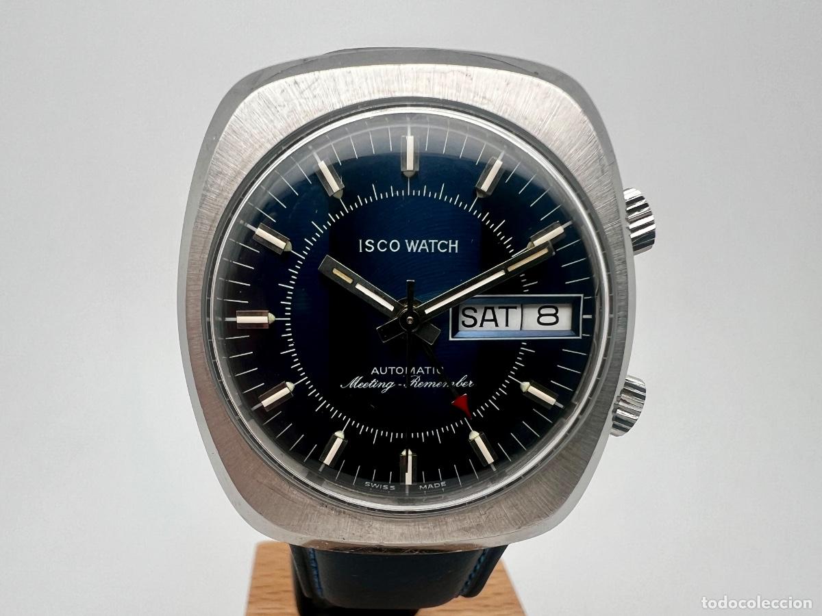 Vintage: Isco Watch &rdquo;Meeting-Remember&rdquo; Autom&aacute;tico con Alarma &ndash; Vintage A&ntilde;os 70