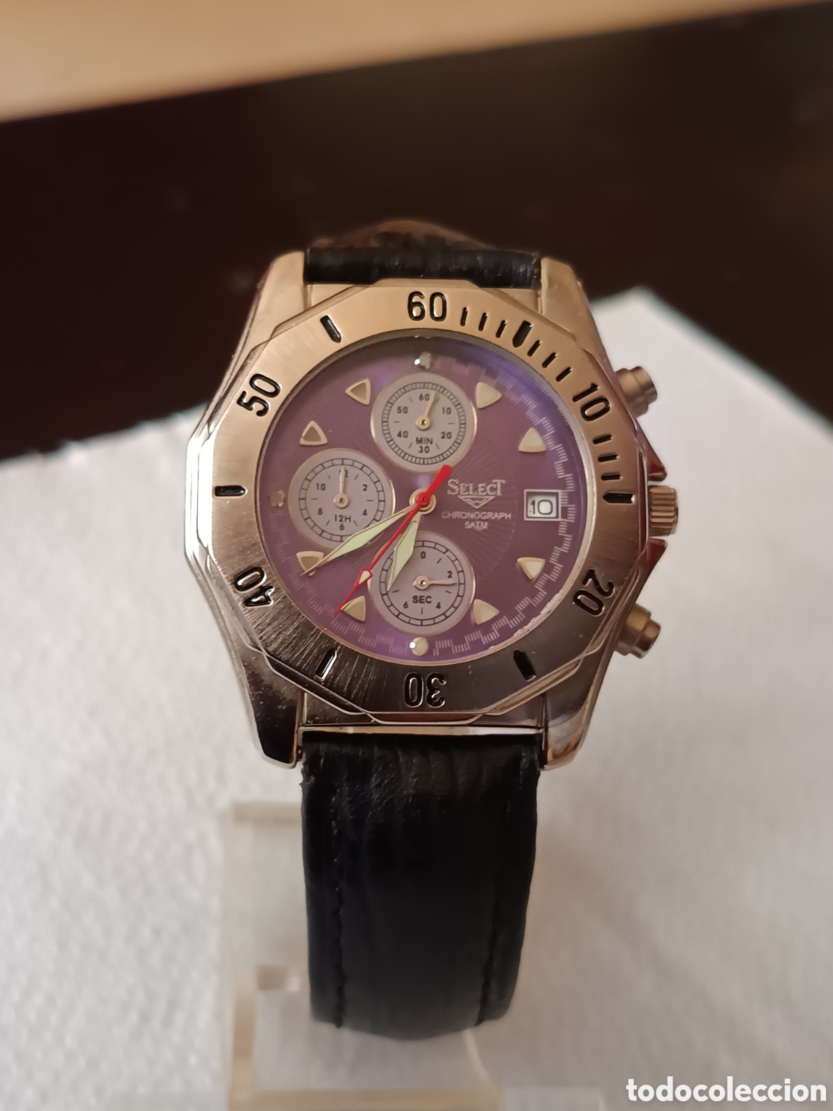 Vintage: Reloj SELECT CRON&Oacute;GRAFO CALENDARIO 5 WAR MUY NUEVO FUNCIONA PERFECTAMENTE