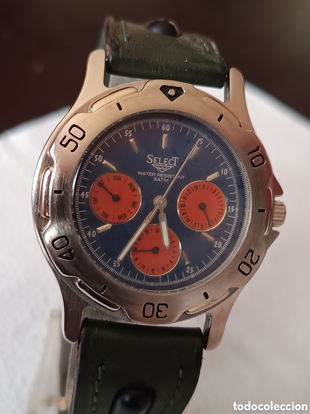 Vintage: Reloj SELECT cuarzo muy nuevo funciona perfectamente 5war