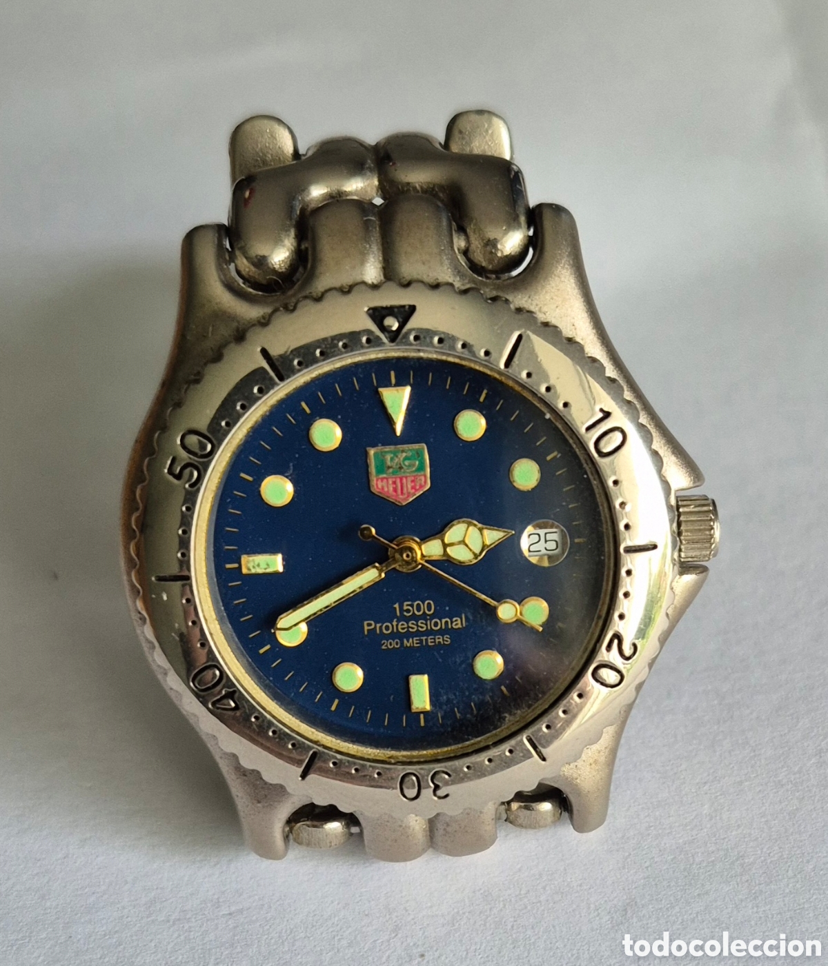 Vintage: Rel&oacute;gio Vintage TAG Heuer 1500 Professional 200m