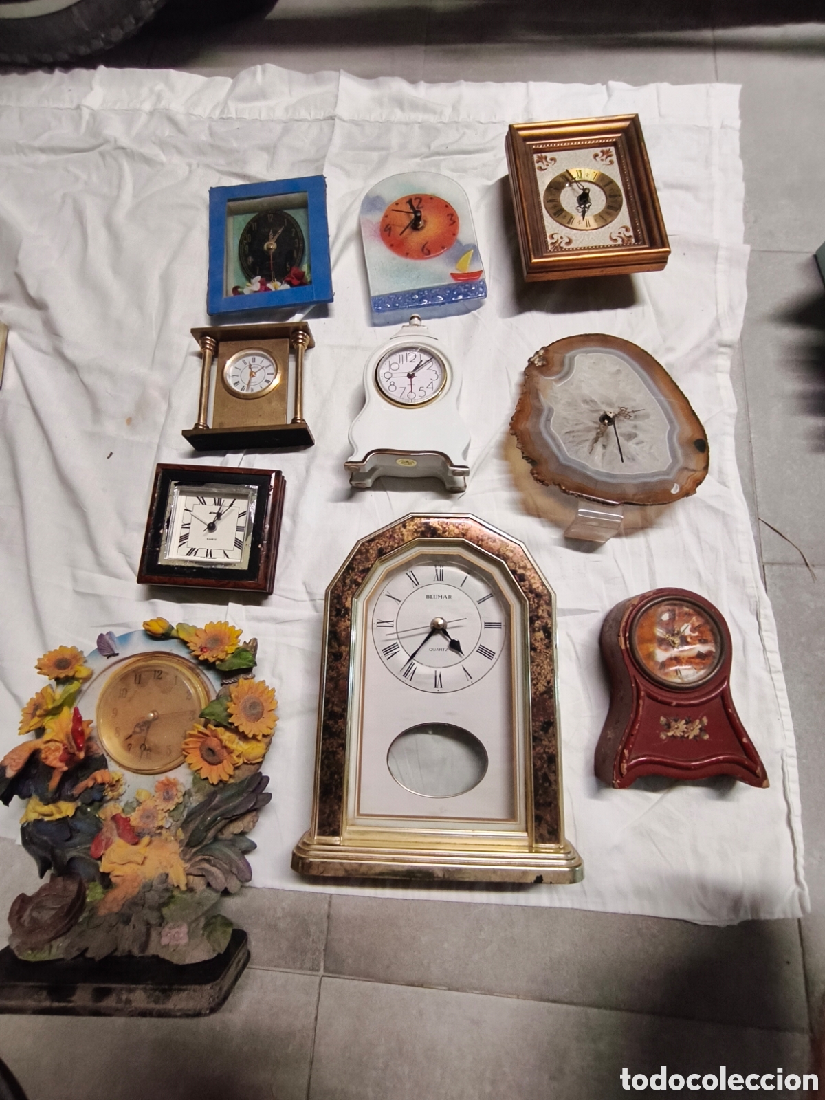 Vintage: Lote relojes de sobremesa - Foto 8