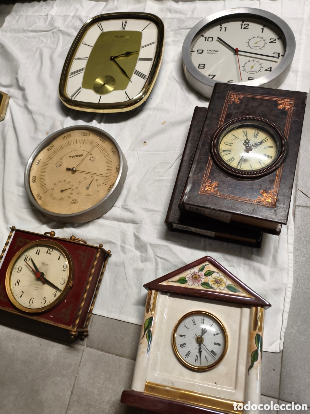 Vintage: Lote relojes de pared