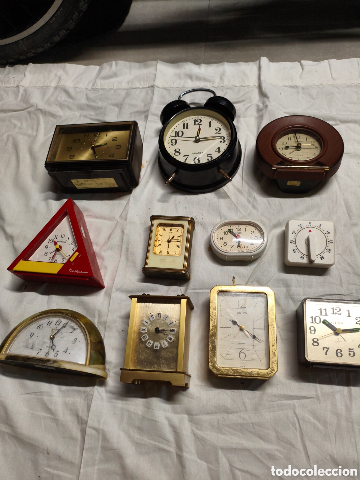 Vintage: Lote relojes despertadores