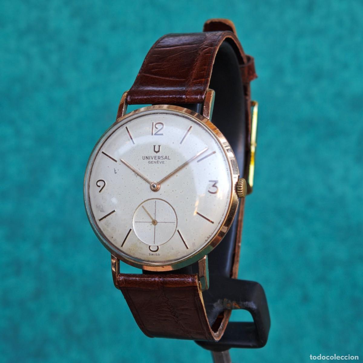 Vintage: UNIVERSAL GENEVE reloj de cuerda vintage 1200 montre orologio watch swiss