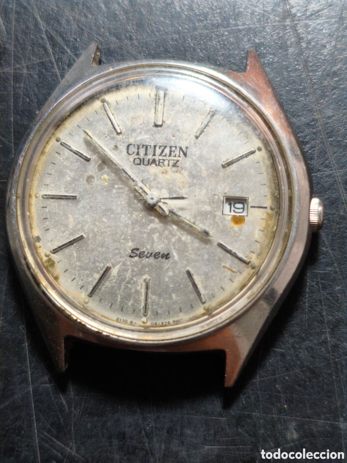 Vintage: Reloj Citizen Seven quartz